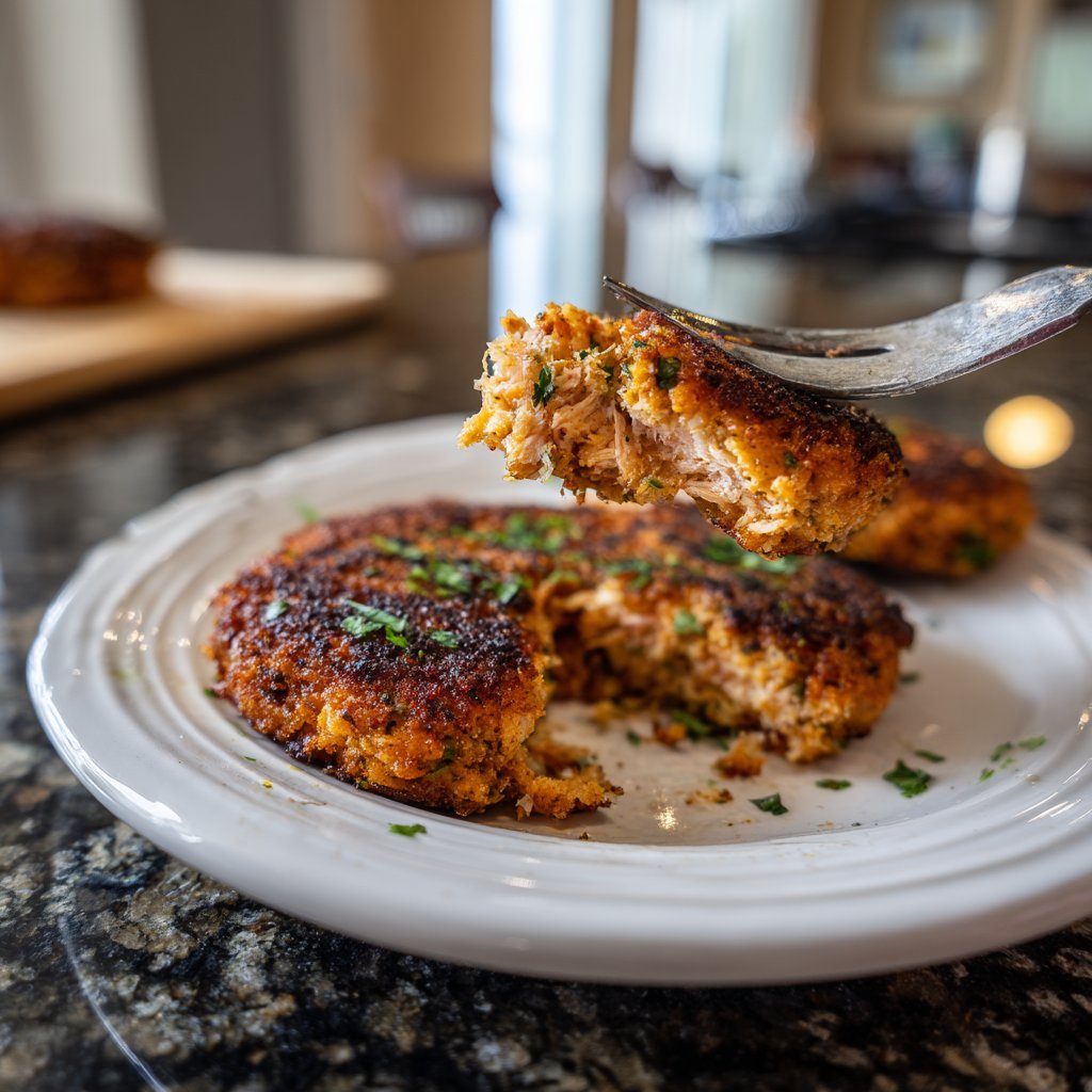 Smoky Chipotle Salmon Cakes