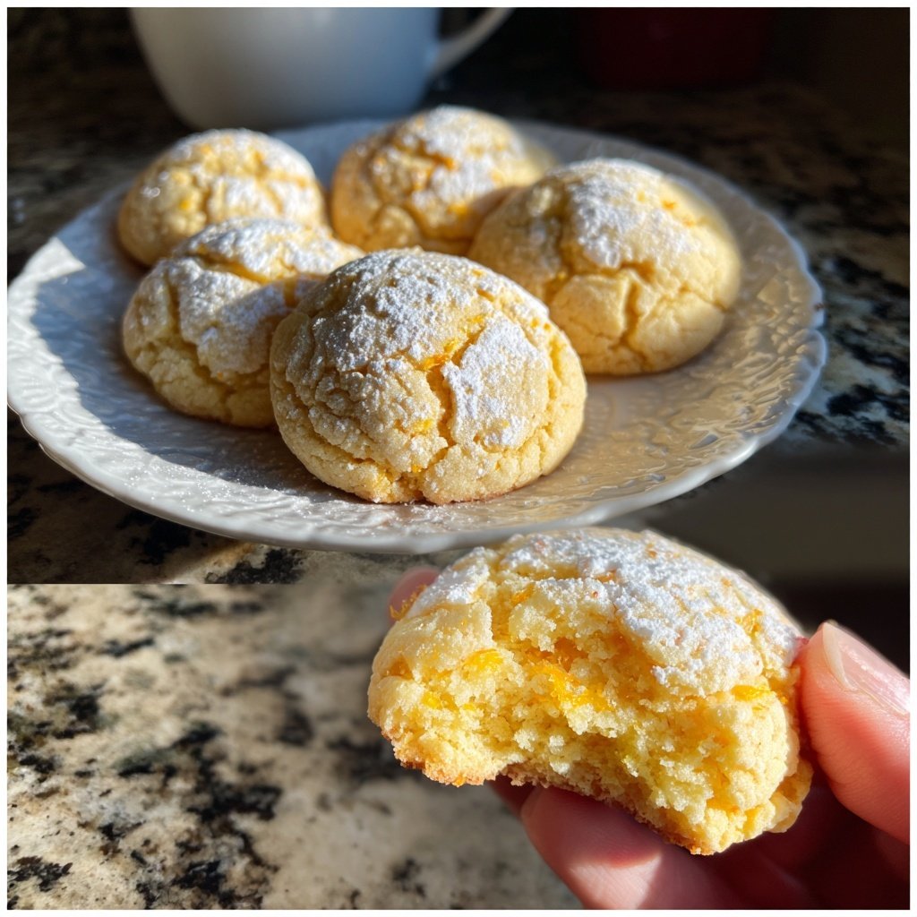 Orange Zest Sugar Cookies